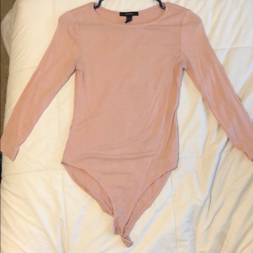 Forever 21 Light Pink Bodysuit